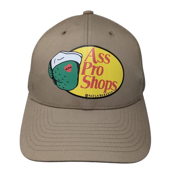 Bass Pro Shops Snapback Trucker Hat Brown One Size Mesh Back KB ETHOS Classics - Picture 1 of 9